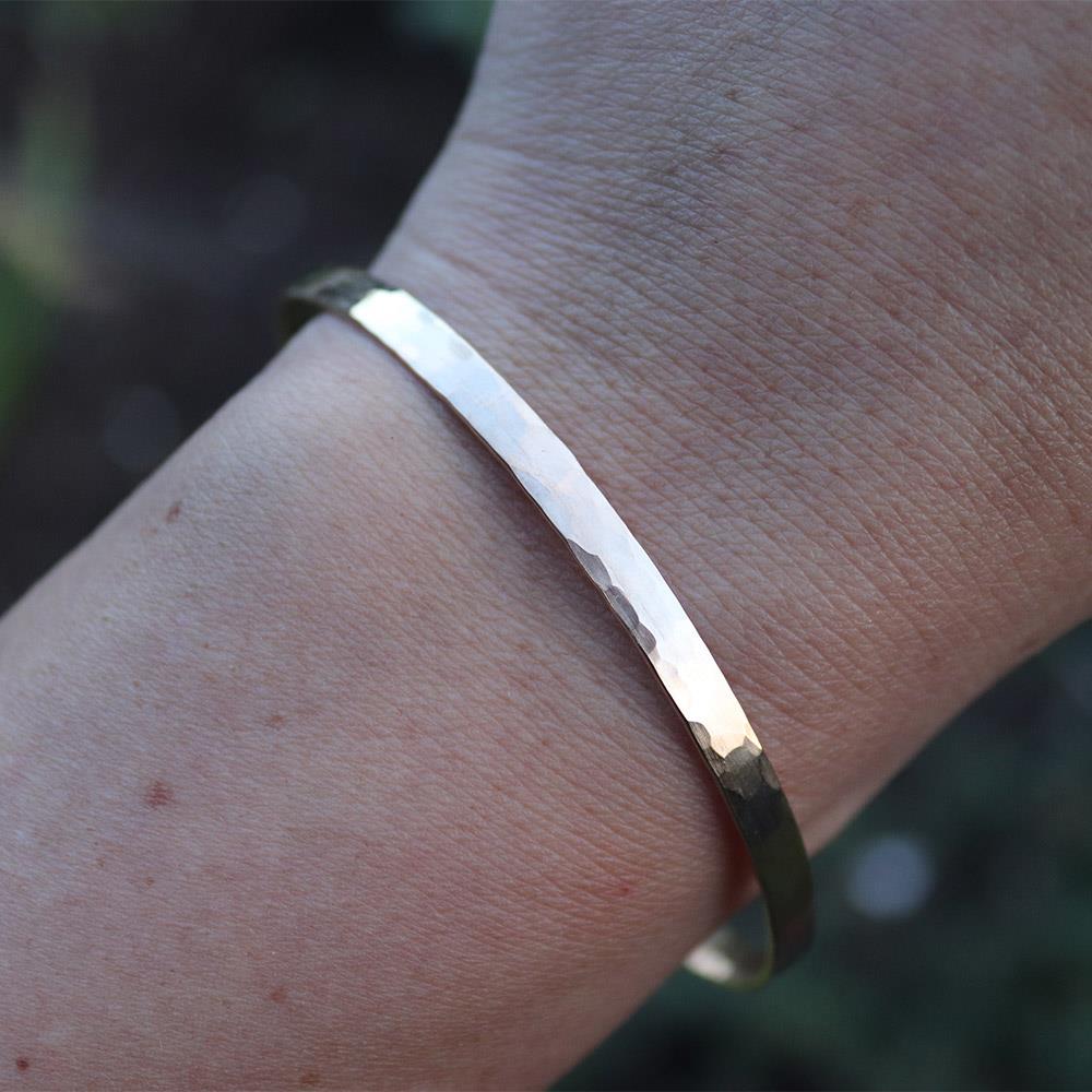 Peter James Heavy Bangle Bracelet in Gold Filled DP Jewelry Designs