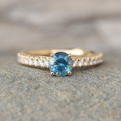Maritime Montana Sapphire & Diamond Ring