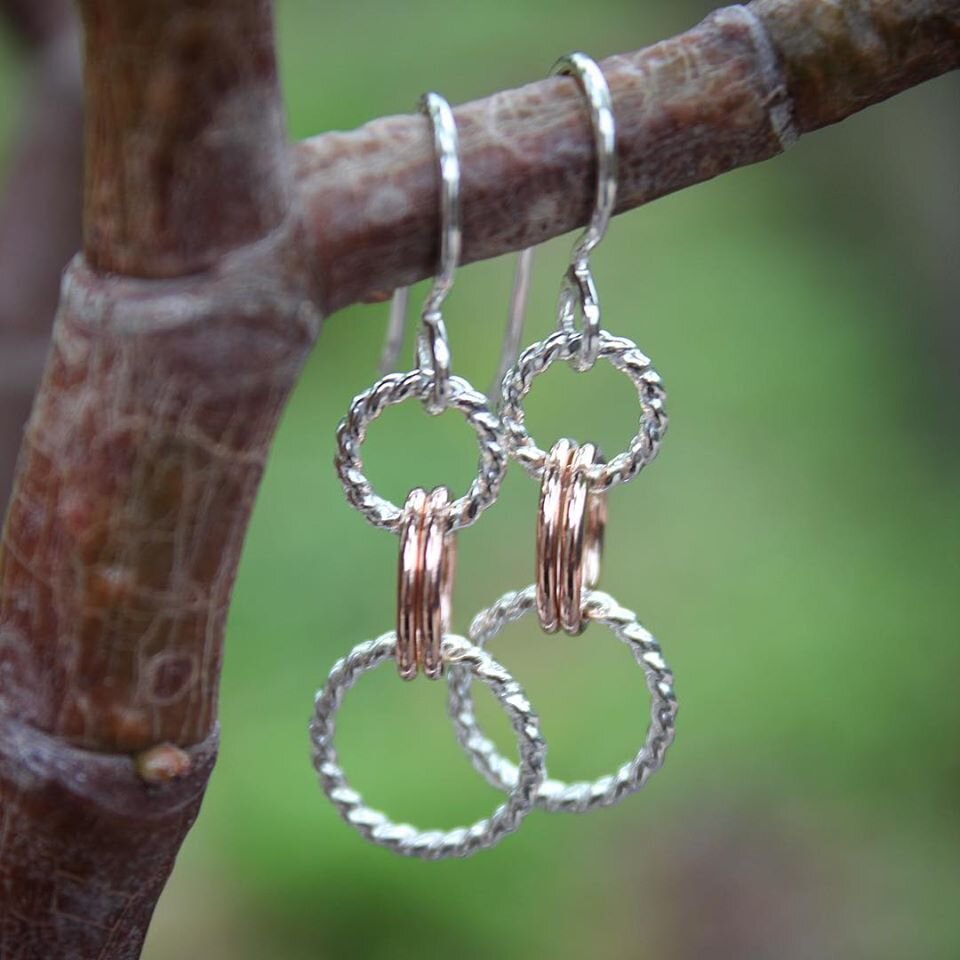 Links of Love Earrings DP Jewelry Designs