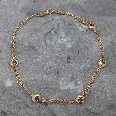 Connections Bracelet in 14k Yellow Gold