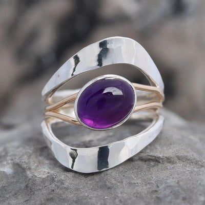 Watchful Amethyst Ring by Peter James