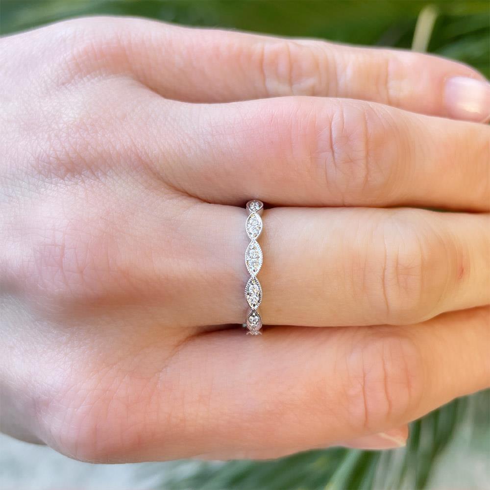 Infinite Love Diamond Ring in 14k White Gold