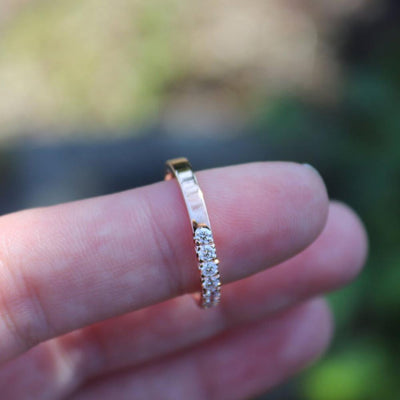 Fishtail Diamond Band (0.45ctw) in 14k Rose Gold by DP