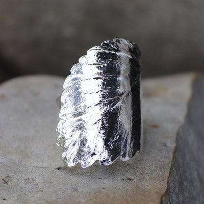 Leafy Wrap Ring in Sterling Silver