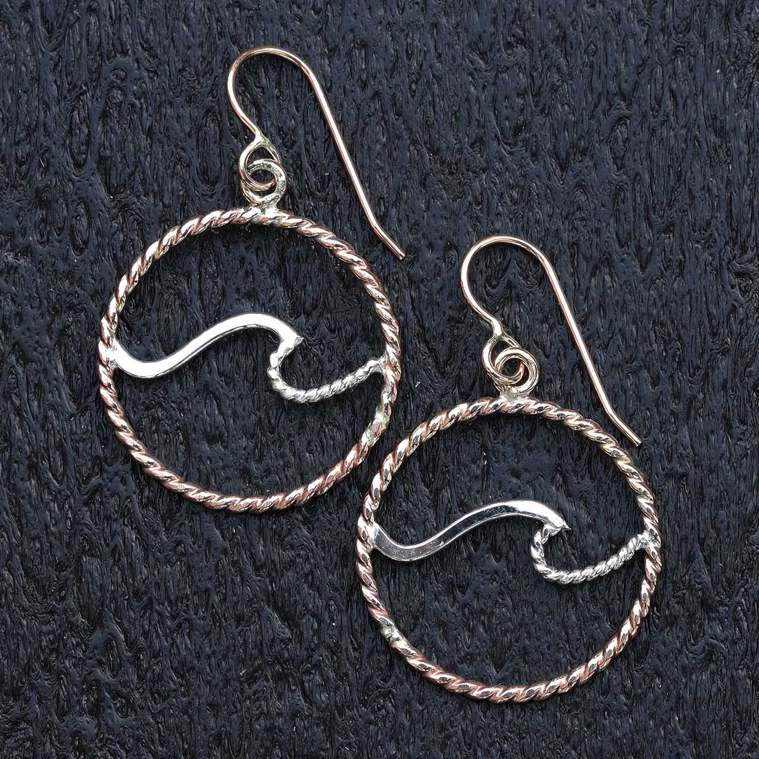 Ride the Wave Handcrafted Earrings