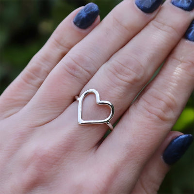 DP Handcrafted Heart Ring