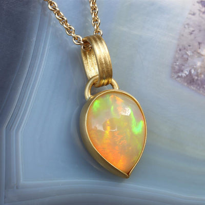 Sheila Stillman Oh My Opal Pendant in 22k Yellow Gold