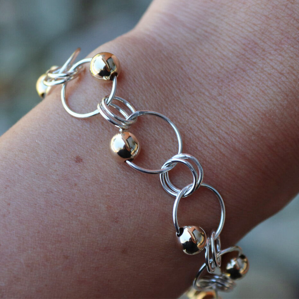 Links and Beads Bracelet 201