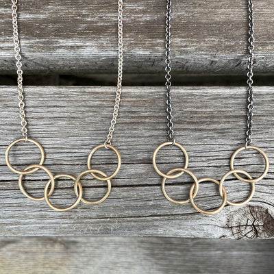 Go for Gold Link Necklace